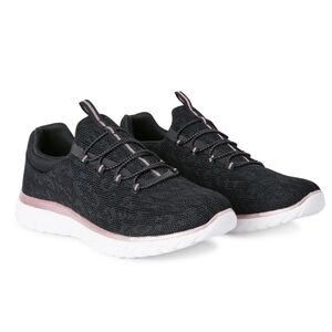 Athletic Works Bungee Slip On Sneakers Memory Foam Womens Size 7 Wide